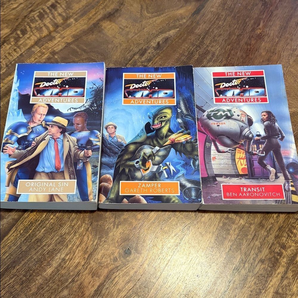 Doctor Who The New Adventures 3 books